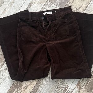 Women’s Loft Brown Corduroy Pants size 0P